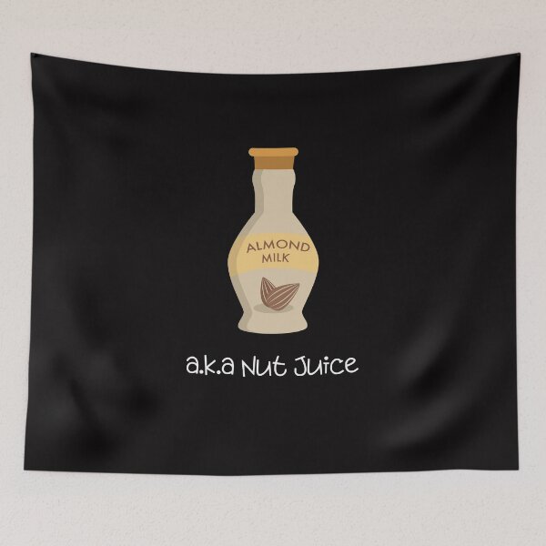 Item preview, Almond Milk aka Nut Juice | Vegan Pun designed and sold by Nikiolilalala.
