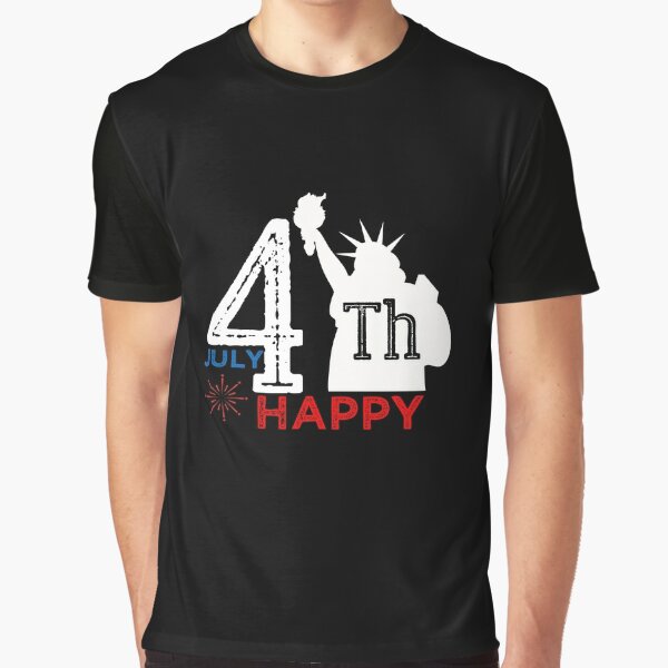 Happy 4th of July Adult's T-Shirt