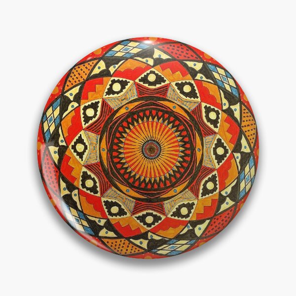 Item preview, Tinga Tinga Inspired Wheel designed and sold by SpiroCat.