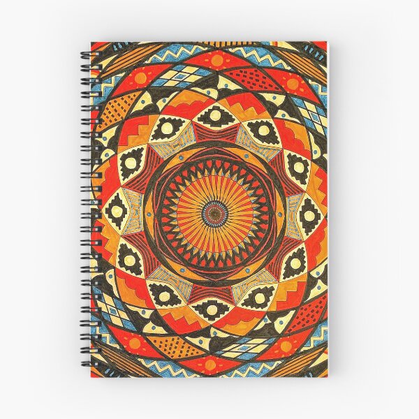 Aperçu de l'œuvre Roue inspirée de Tinga Tinga créée et vendue par SpiroCat.