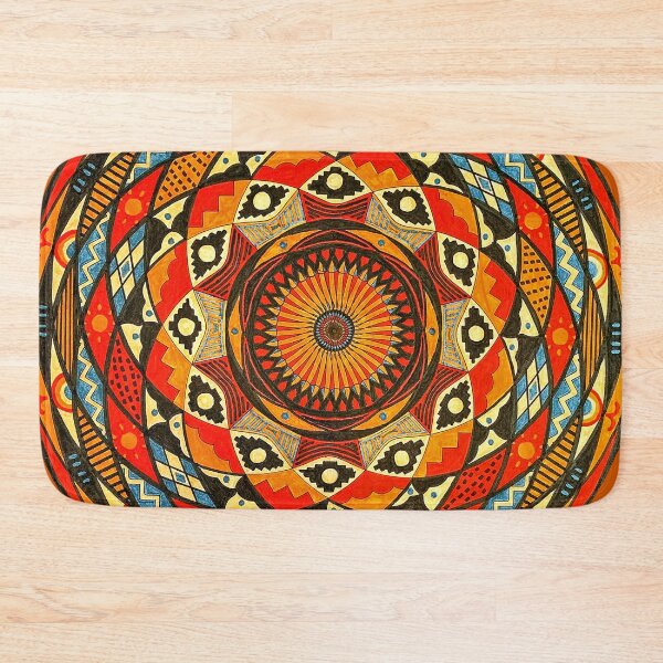 Item preview, Tinga Tinga Inspired Wheel designed and sold by SpiroCat.