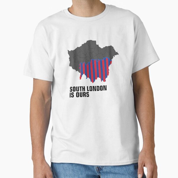 Vista previa del artículo con la obra «El sur de Londres es nuestro CPFC», diseñado y vendido por Superkev45.