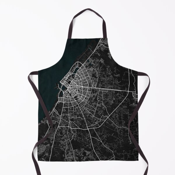 Item preview, Benghazi City Map of Libya - Dark designed and sold by deMAP.