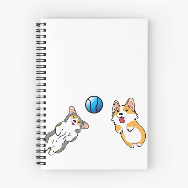 Item preview, playing husky and corgi designed and sold by AIGdesign.