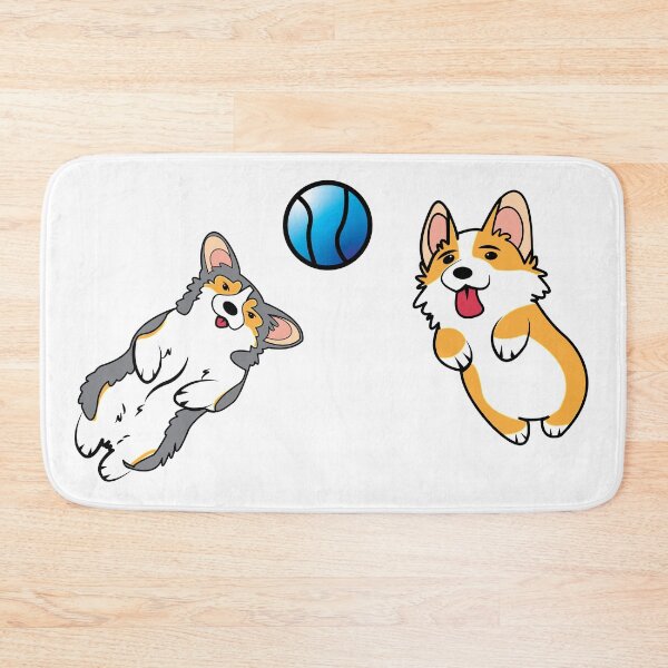Item preview, playing husky and corgi designed and sold by AIGdesign.