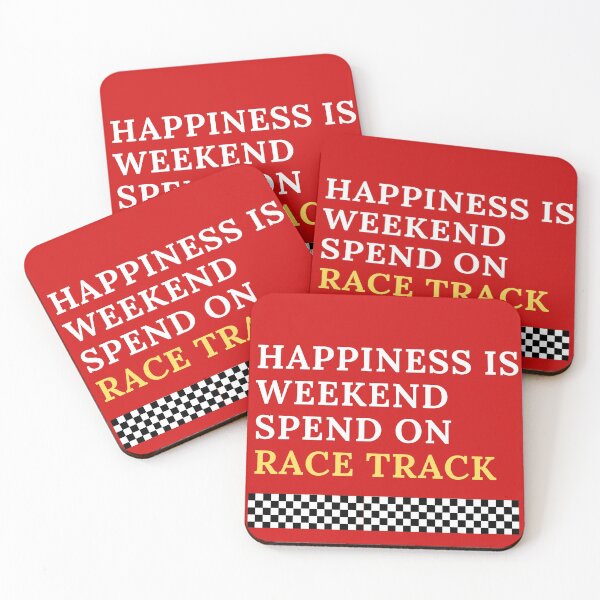Item preview, Race weekend Happiness is weekend spend on Race Track - Racing  designed and sold by GaterStitch.