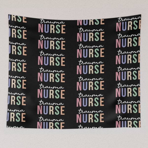 Item preview, Trauma Nurse Beautiful colorful retro | Gift for trauma nurse | Future trauma nurse | Nurse in training designed and sold by Violet Treasures.