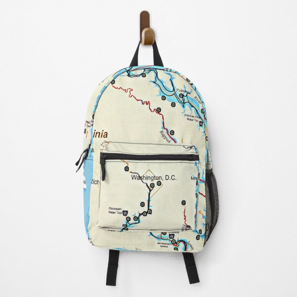 Item preview, Captain John Smith Chesapeake National Historic Trail Map (2007) Virginia & Maryland Bay Exploration designed and sold by BravuraMedia.