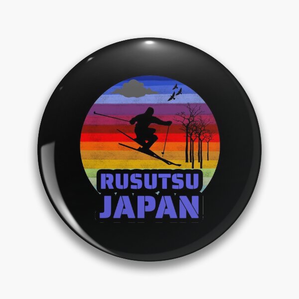 Item preview, Rusutsu, Japan | Winter Ski Vintage colors designed and sold by Randy Cavill.