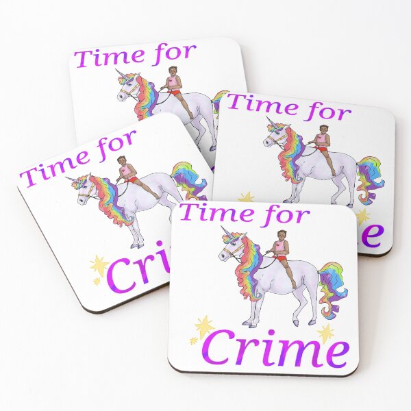 Item preview, Time For Crime. designed and sold by SimpleAnarchy.