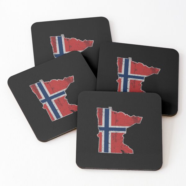 Aperçu de l'œuvre Minnesota Norwegian American Norge Norway Flag Sweat à capuche créée et vendue par heaneyrowe.