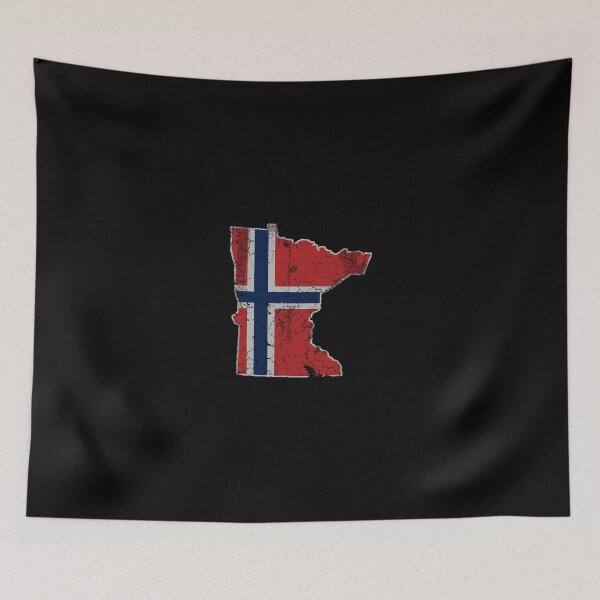 Item preview, Minnesota Norwegian American Norge Norway Flag Hoodie designed and sold by heaneyrowe.