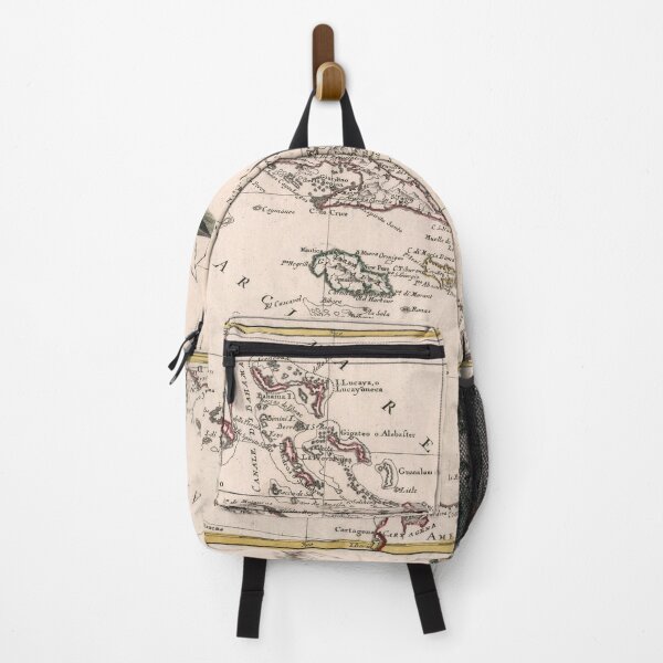 Item preview, Old Caribbean Map (1785) Vintage West Indies Atlas designed and sold by BravuraMedia.