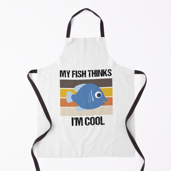 Item preview, My Fish Thinks I'm Cool Funny Gift designed and sold by imaneless.