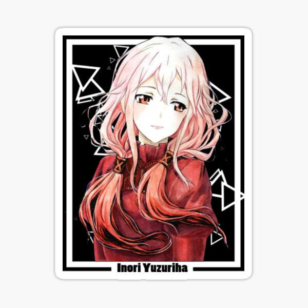 Guilty Crown Inori Yuzuriha Anime Car Decal Sticker 002 Anime