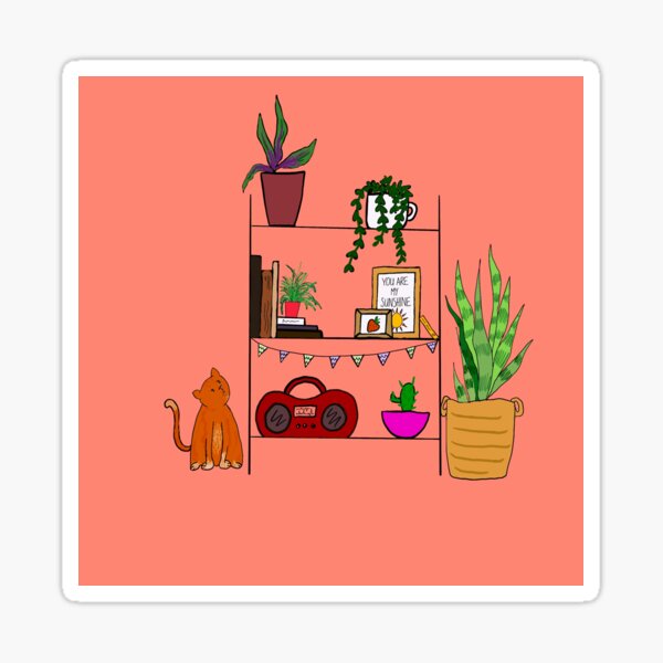 At home with you Sticker