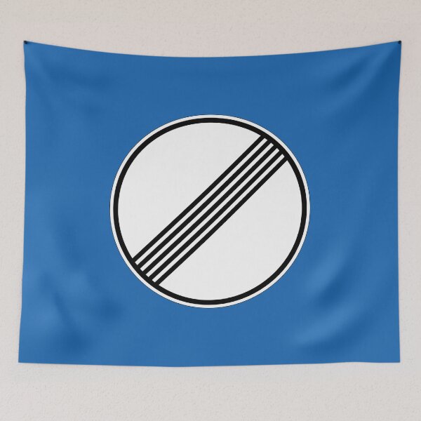 Item preview, Autobahn Unrestricted No Limits Germany Sign  designed and sold by GreenComb.