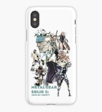 Metal Gear Solid 2: Sons of liberty iPhone Case