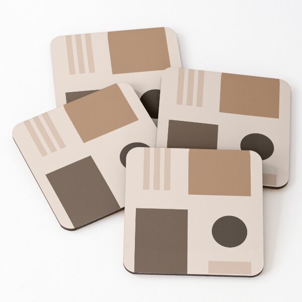 Item preview, Boho brown earth tones abstract designed and sold by babettepinkster.
