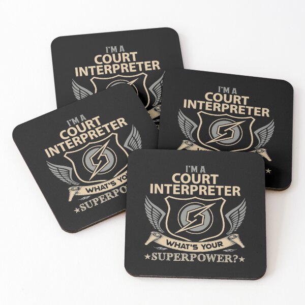 Item preview, Court Interpreter T Shirt - Superpower Job Gift Item Tee designed and sold by chencktwan.