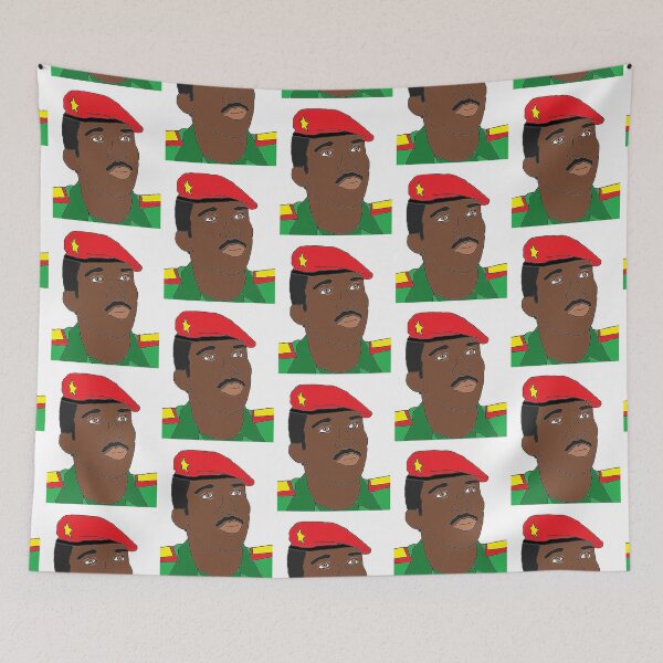 Item preview, Thomas Sankara Burkinabe Socialist designed and sold by RevolutionInPaint.