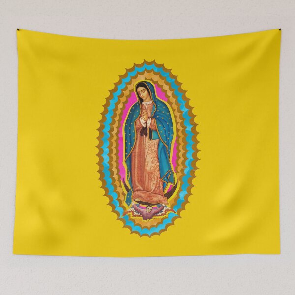 Item preview, The Virgin Of Guadalupe Yellow designed and sold by vagonart.