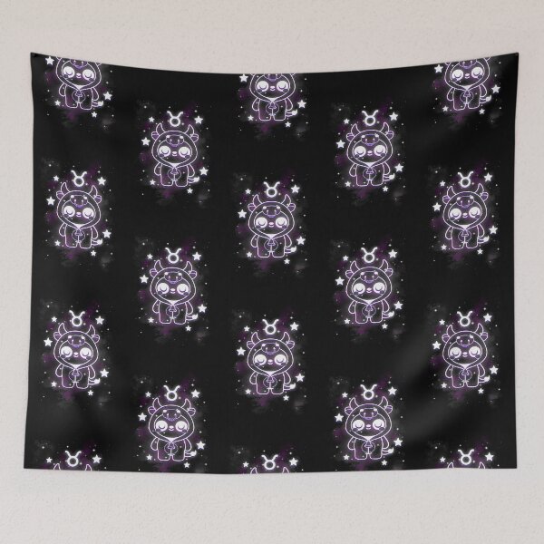 Item preview, Taurus kawaii zodiac sign  designed and sold by NemiMakeit.