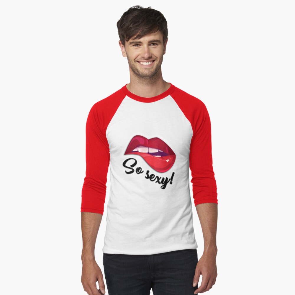 Item preview, Baseballshirt mit 3/4-Arm designed and sold by Liberale.