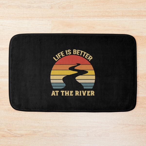 Item preview, Vintage Retro Life Is Better At The River designed and sold by telegaevel.