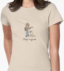 Trey is good. Women's Fitted T-Shirt