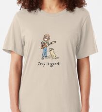 Trey ist gut. Slim Fit T-Shirt