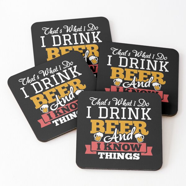 Item preview, That's what I do, I drink beer and I know things designed and sold by VinagreShop.