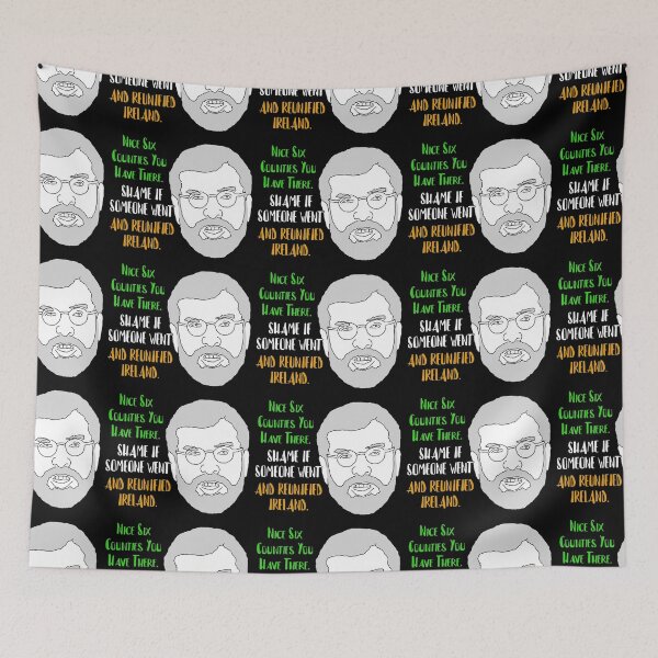 Item preview, Gerry Adams Irish Reunification Six Counties designed and sold by RevolutionInPaint.