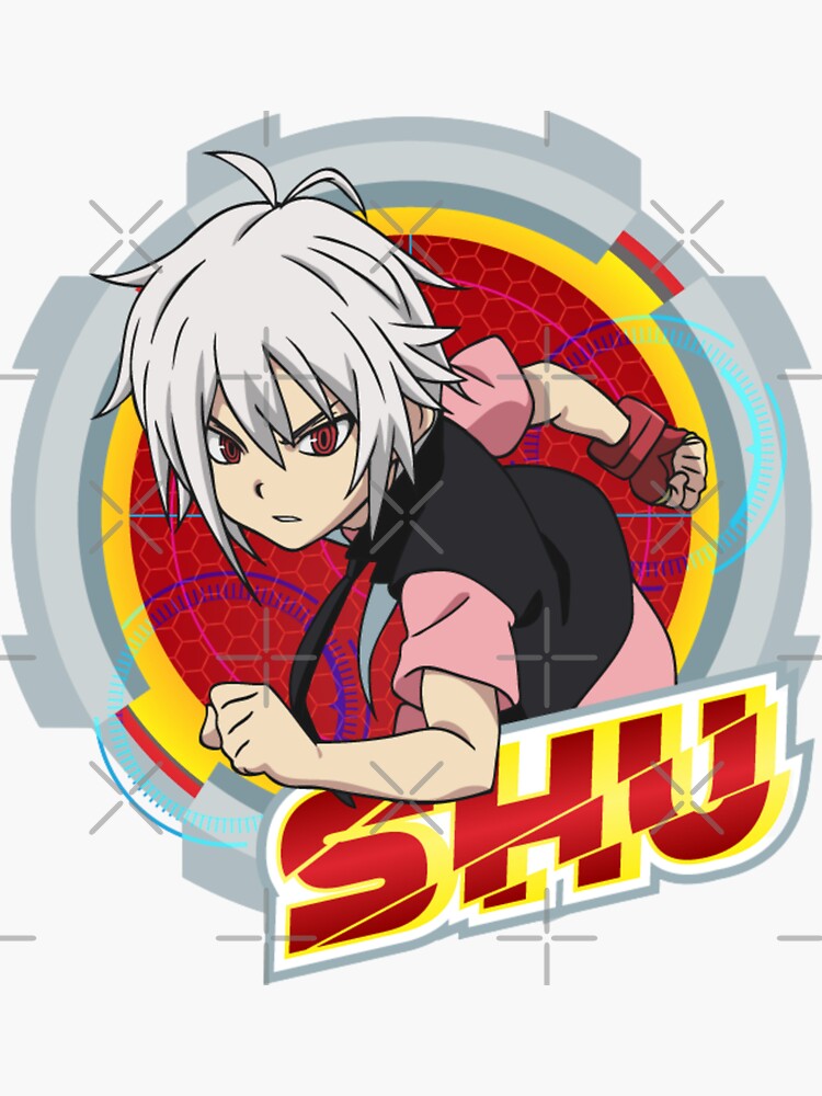 Shu Kurenai - Beyblade Burst Surge Sticker by Kaw-dev