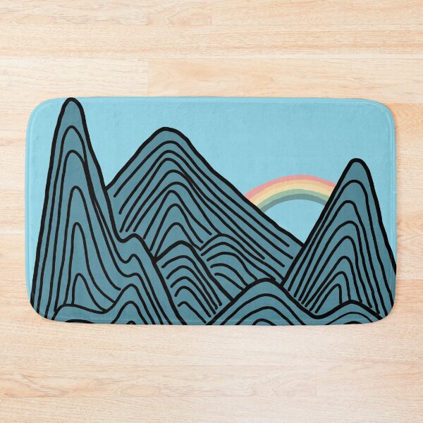 Item preview, Loopy Mountains designed and sold by statonka.