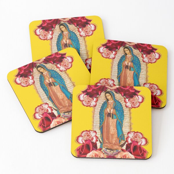 Item preview, The Virgin of Guadalupe with red roses designed and sold by vagonart.