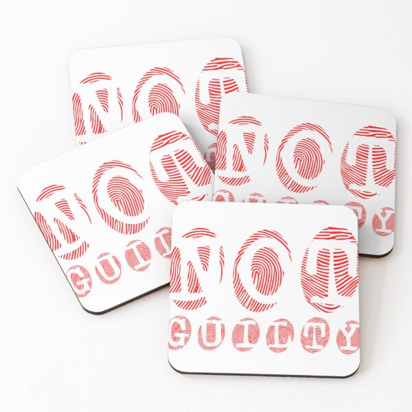 Item preview, Not Guilty Not Guilty On Black designed and sold by charleyshop.