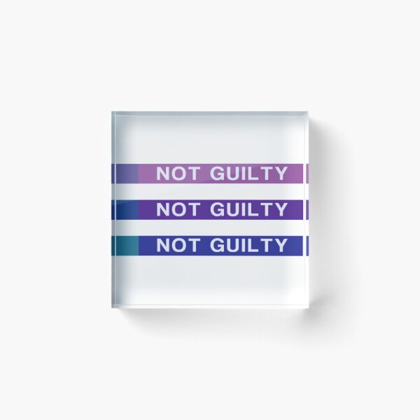Item preview, Not Guilty Not Guilty designed and sold by charleyshop.
