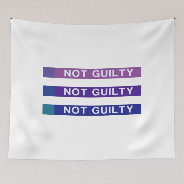 Item preview, Not Guilty Not Guilty designed and sold by charleyshop.