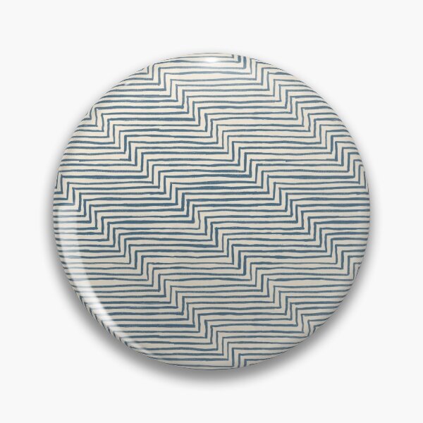 Item preview, Streaky Stripes Pattern Cream Blue designed and sold by inkjevetta.
