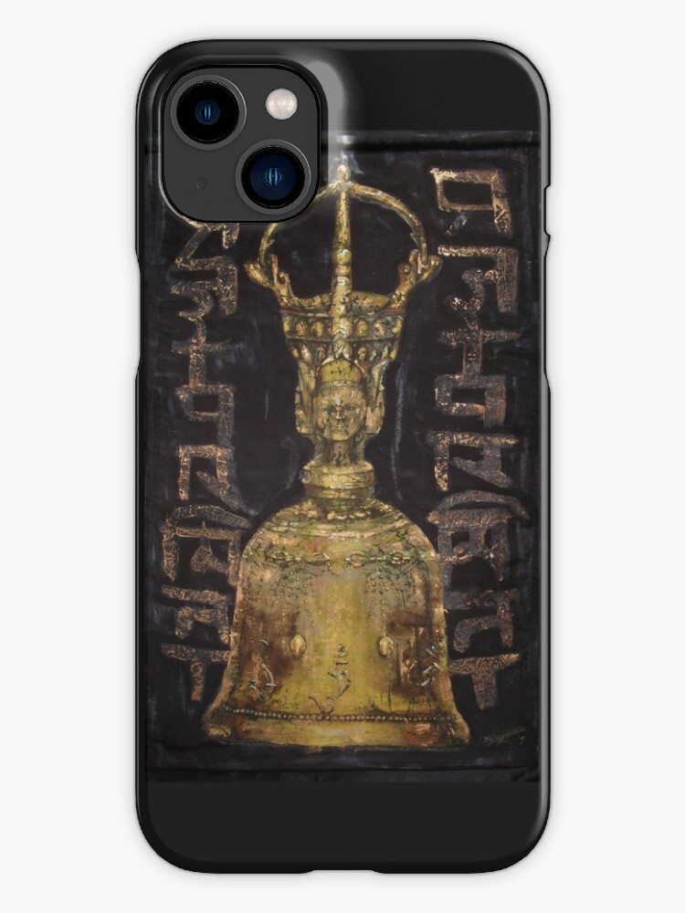 Kangoeroe Hoe dan ook Geldschieter Bril-bu Tibetan hand bell" iPhone Case for Sale by tillyworld | Redbubble