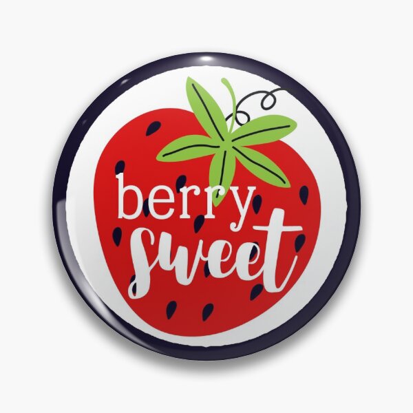Item preview, Strawberry Berry Sweet Round Circle designed and sold by CyanSkyDesign.