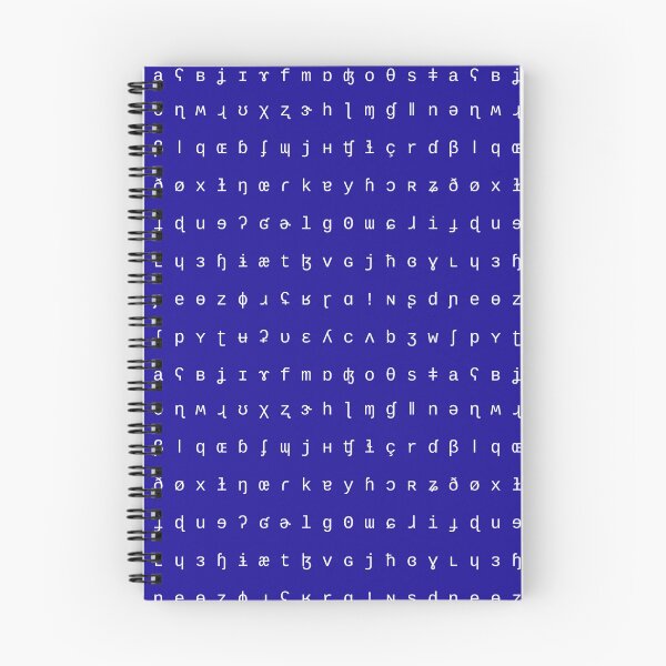 Item preview, IPA royal blue and white range designed and sold by Lingthusiasm.