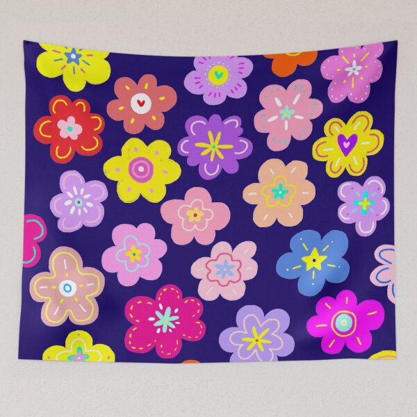 Item preview, CUTE FLOWER PATTERN designed and sold by Ryugene.