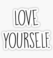 Love Yourself Sticker