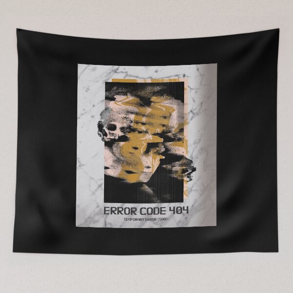 Item preview, ERROR CODE 404 | Temporary Error (500); designed and sold by AladdinMktgs.