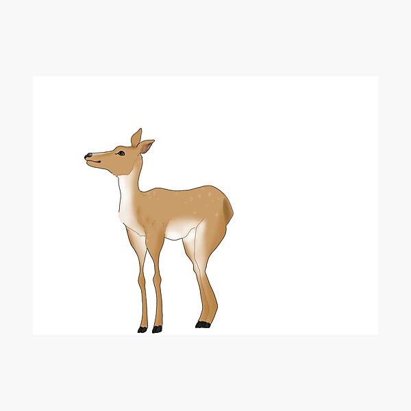 Item preview, Elk doodle designed and sold by GinniCreation.