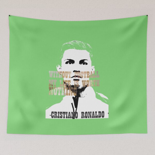 Aperçu de l'œuvre Citation de Cristiano Ronaldo Cristiano Ronaldo créée et vendue par Cr7Fans.