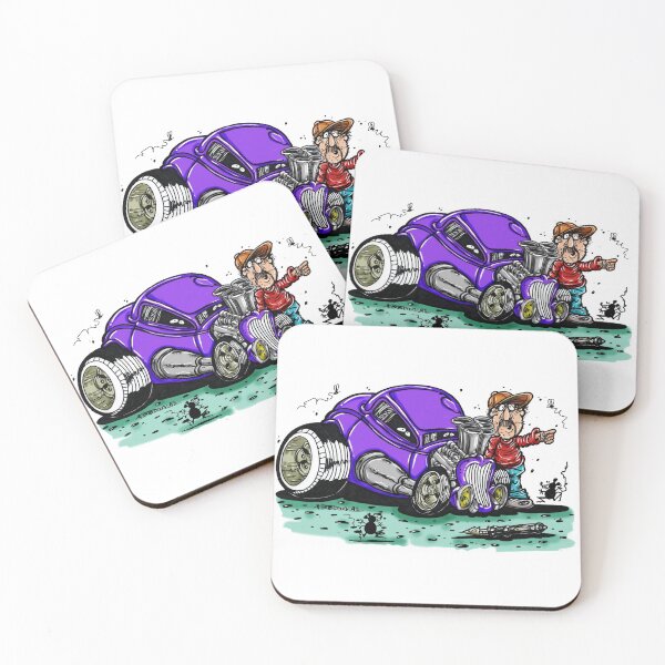 Item preview, Purple Hot Rod  designed and sold by bobtheartman.