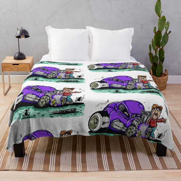 Item preview, Purple Hot Rod designed and sold by bobtheartman.